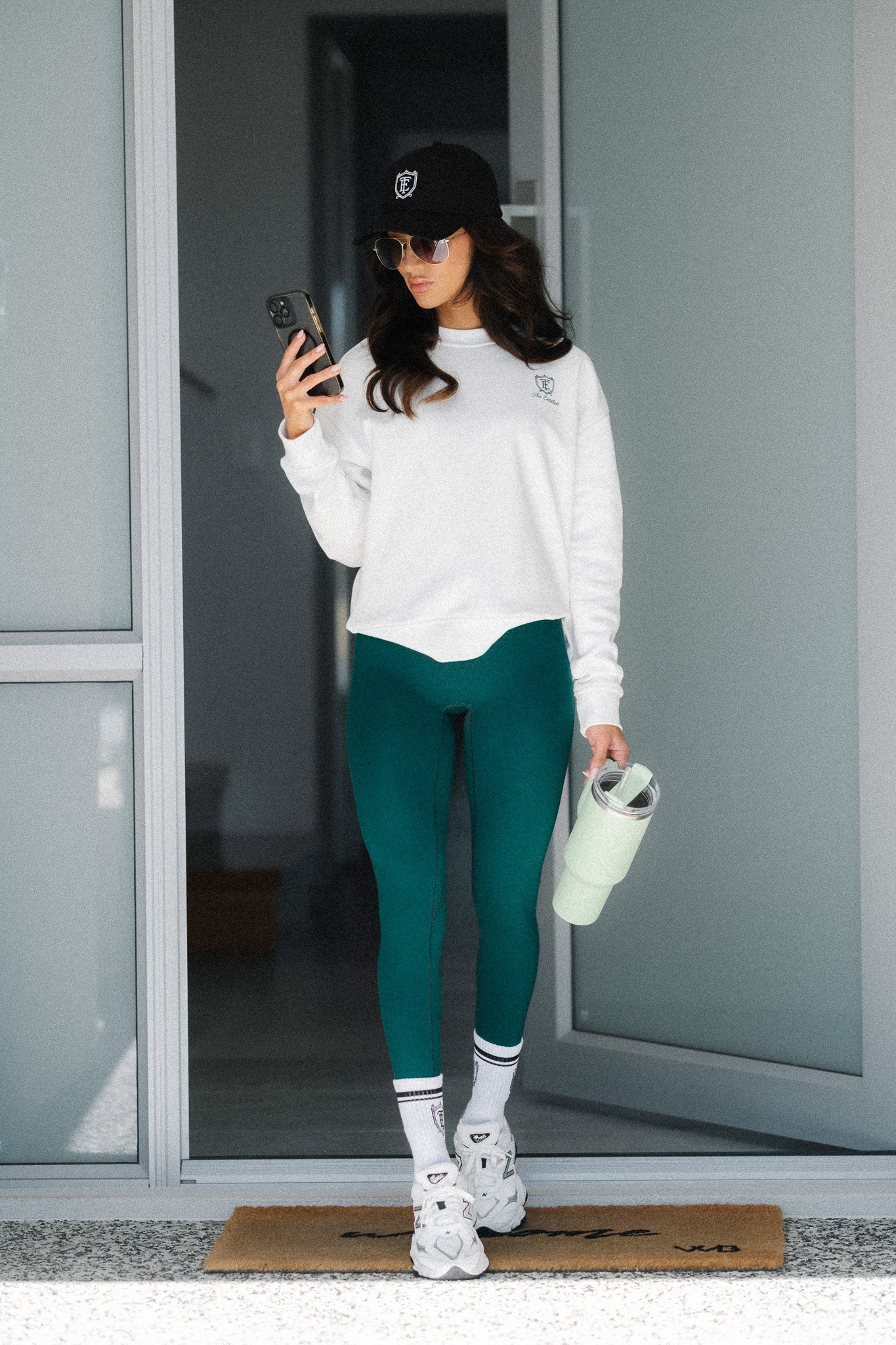 The Club Leggings - Forest Green