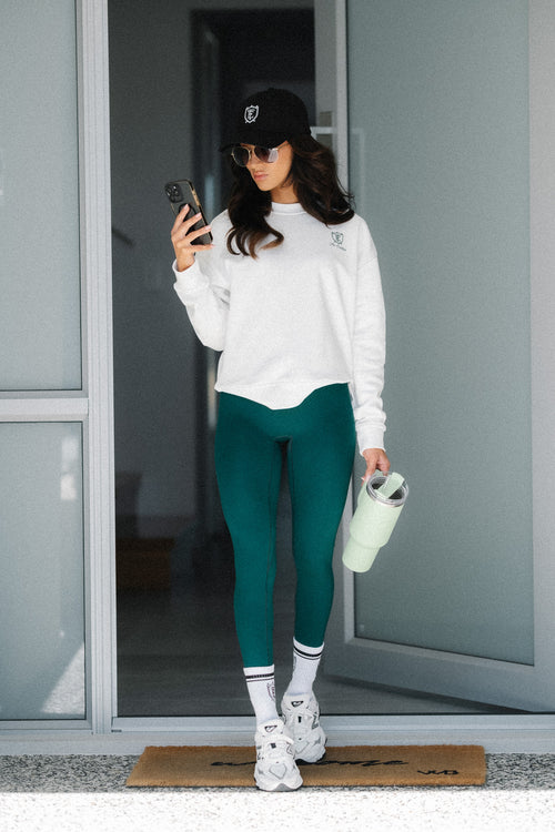 The Club Leggings - Forest Green