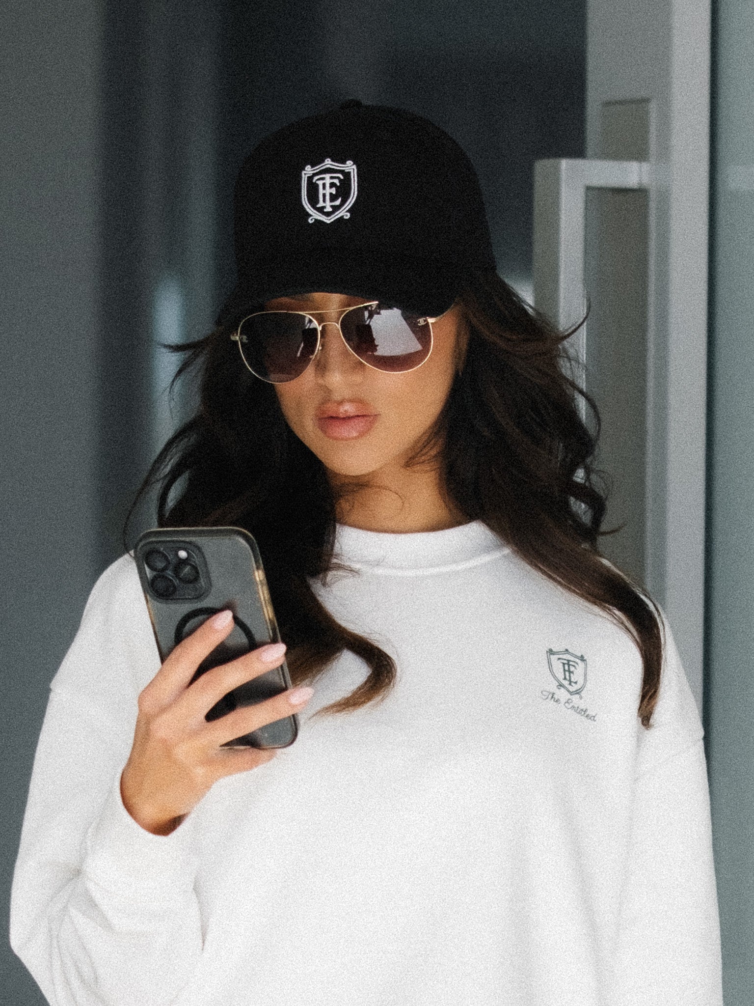 The Crest Cap - Black